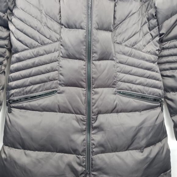 Madison Women’s Puffer Coat Size M Insulated Quilted Long Winter Jacket - Picture 4 of 12